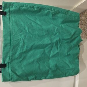 J. Crew Green Skirt